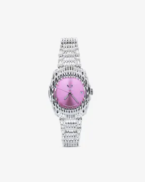 Alabaster Industries - Men's Silver Pike Watch - (Pink)