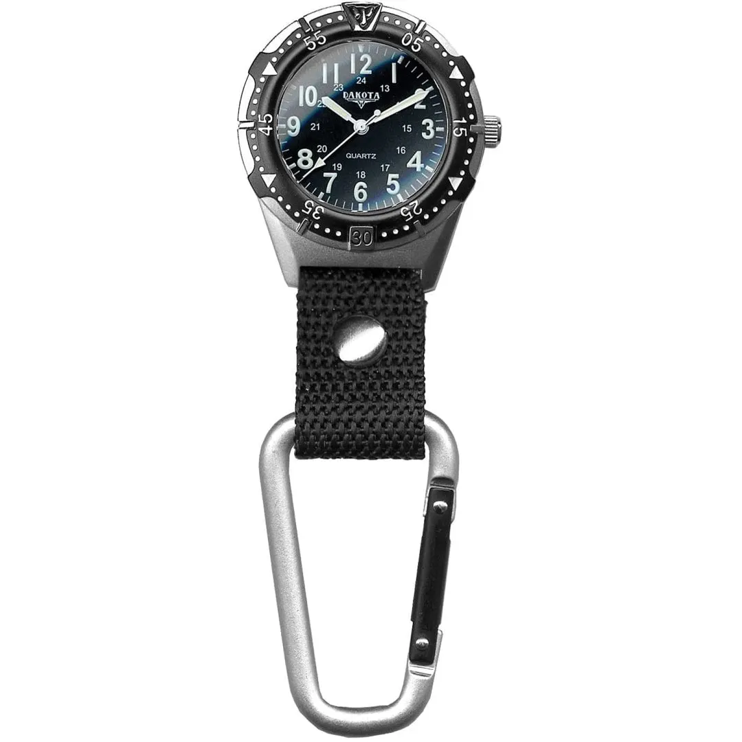 Aluminum Backpacker Carabiner Watch