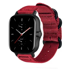 Amazfit GTS 2 Nylon Strap with Buckle (Red)