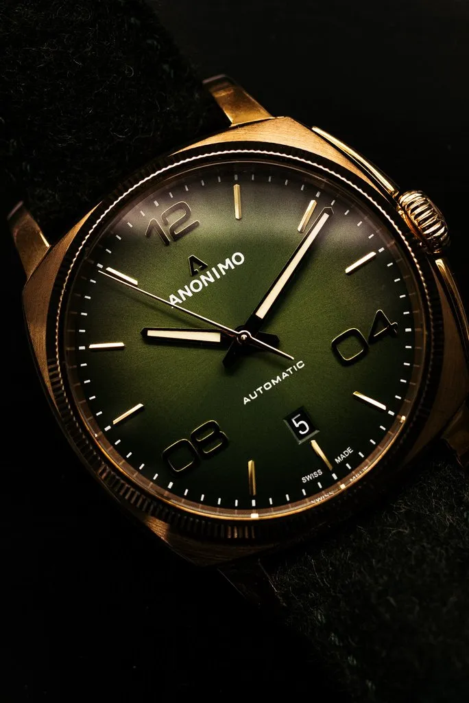 ANO Watch Epurato Galvanic Green Sunray