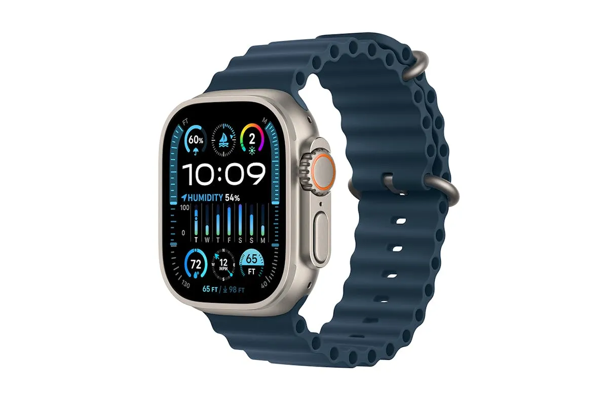 Apple Watch Ultra 2 | 49mm | Titanium Blue Ocean Band