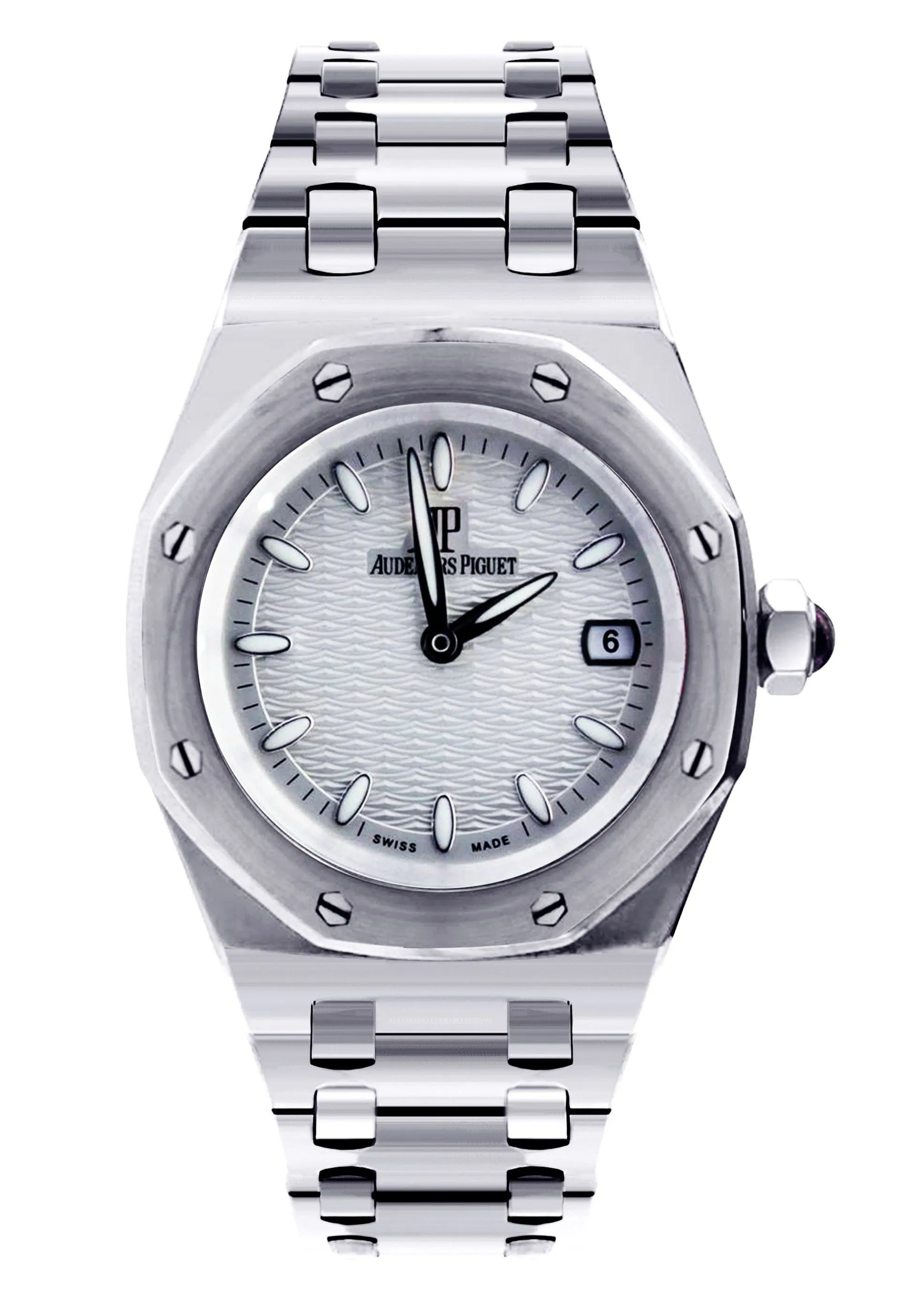 Audemars Piguet Royal Oak Watch For Women | White Gold | 33 Mm