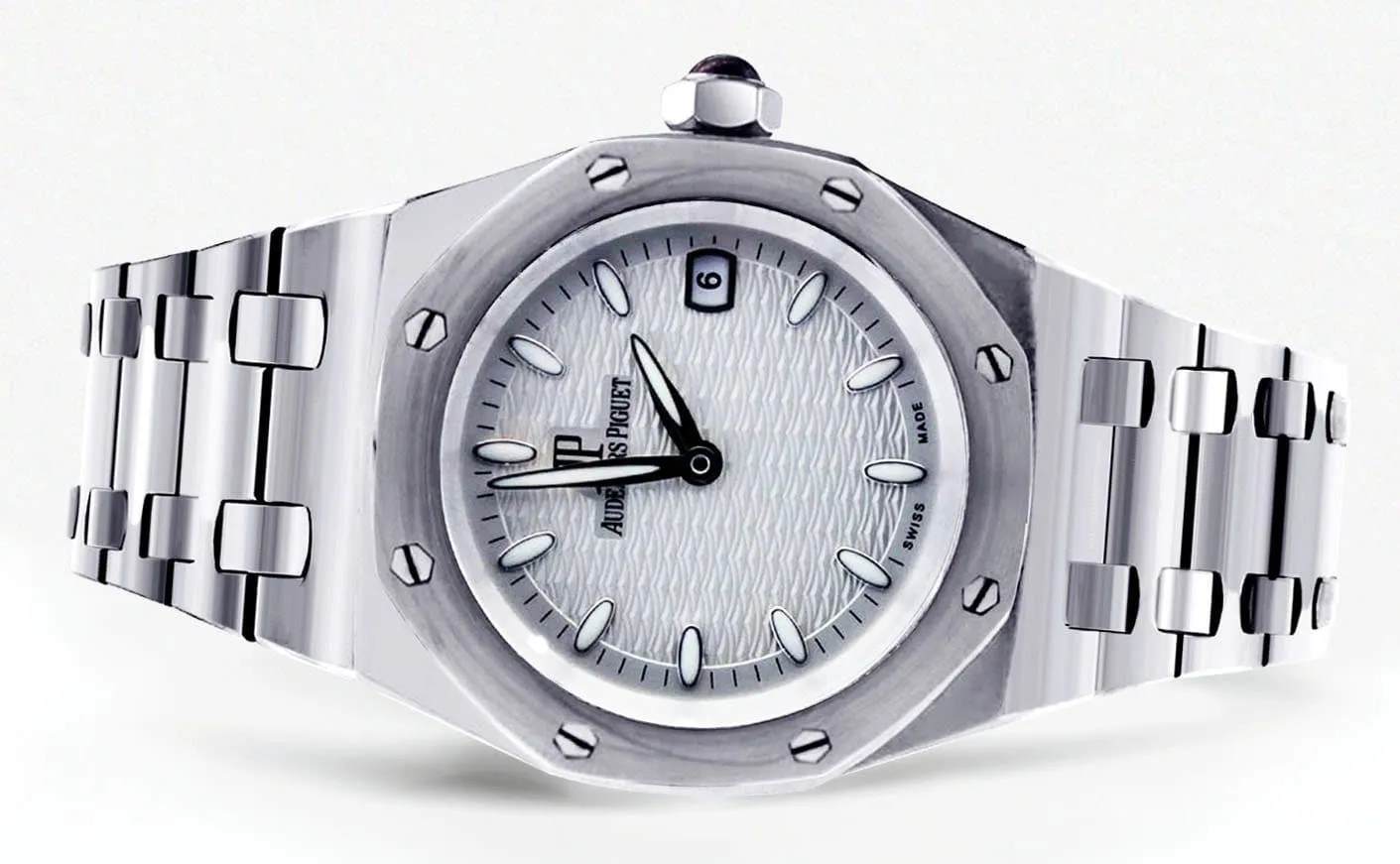 Audemars Piguet Royal Oak Watch For Women | White Gold | 33 Mm