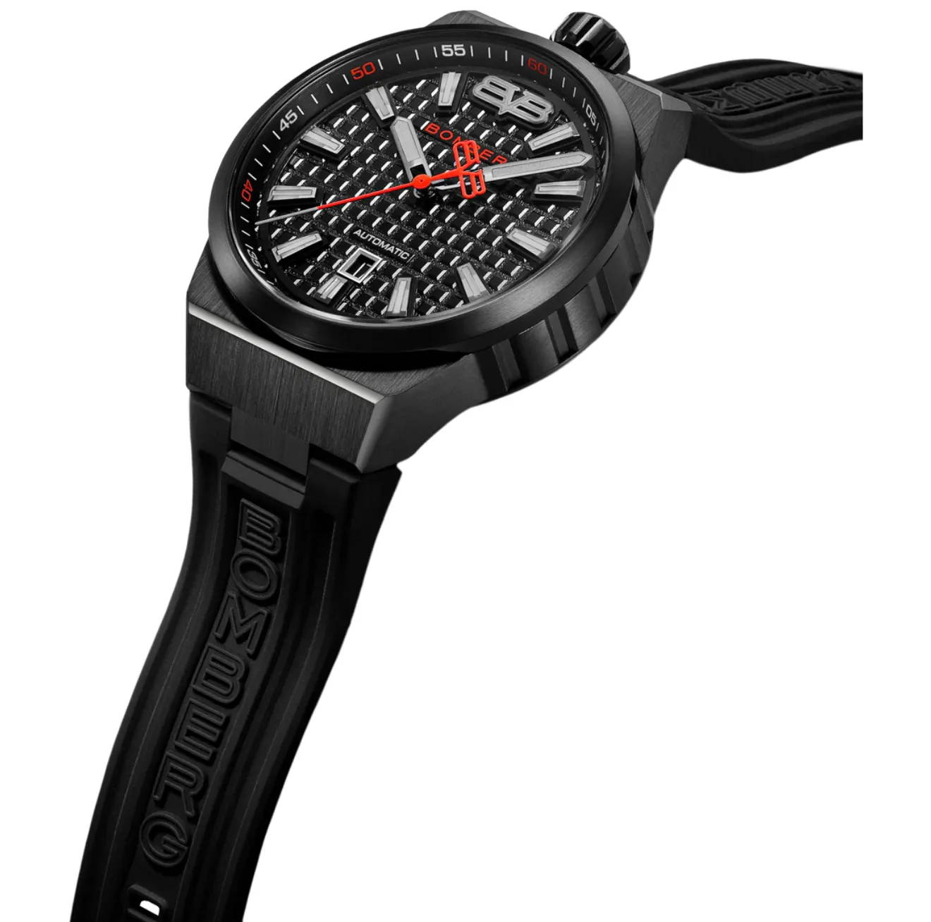 Bomberg Men's Watch BOLT-68 Neo Automatic Doha Metropolis Black PVD BF43APBA.09-2.12