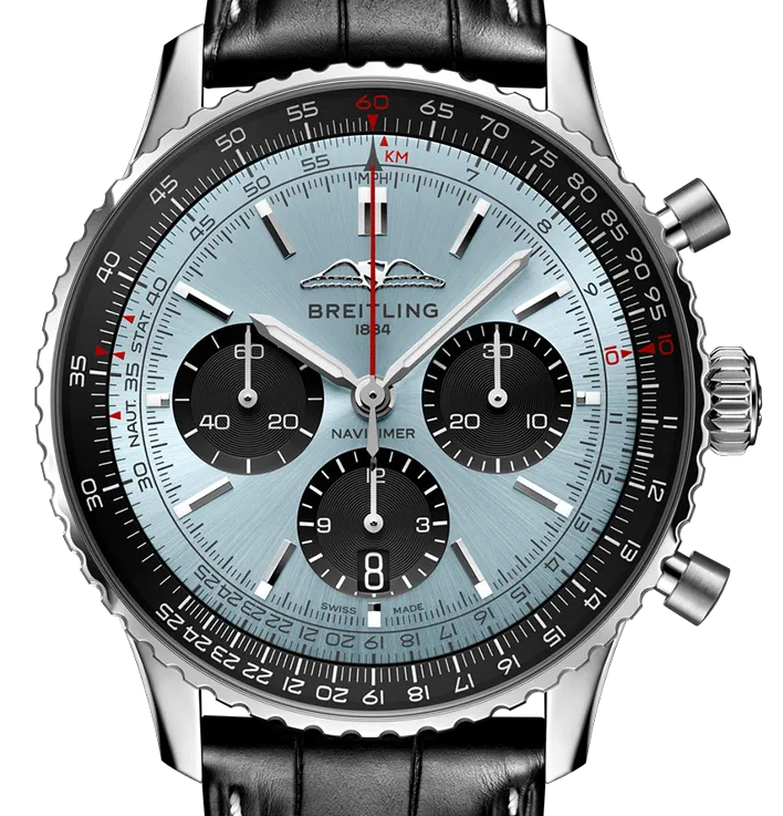 Breitling Navitimer B01 43mm Watch with Blue Dial