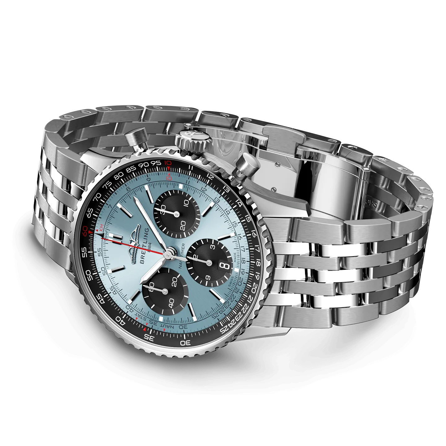 Breitling Navitimer B01 Chronograph 41 Watch with Ice Blue Dial