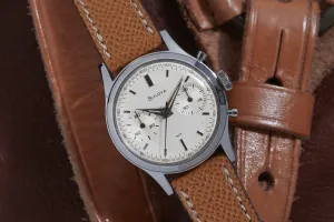 Bulova Two Register Steel Chronograph