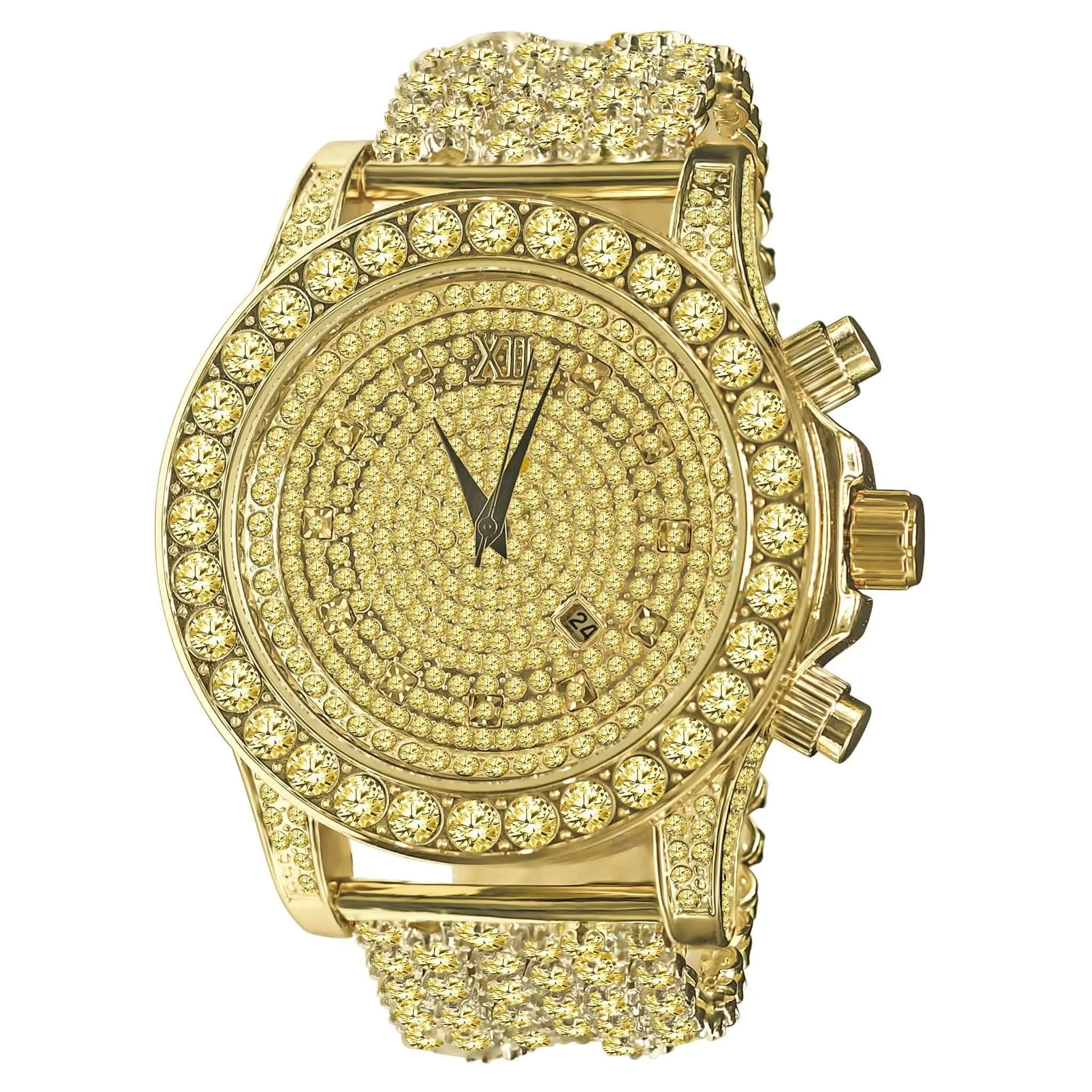 BURNISH CZ Dazzling Wristwatch | 5110294