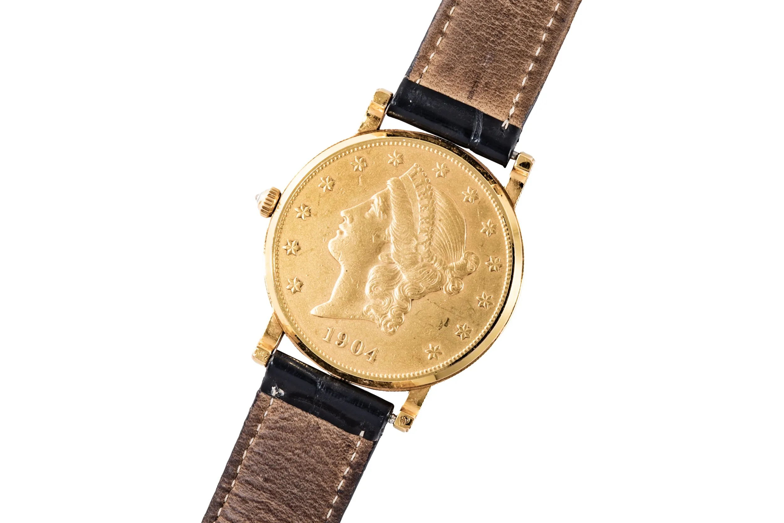 Corum United States 1904 Yellow Gold Coin Watch