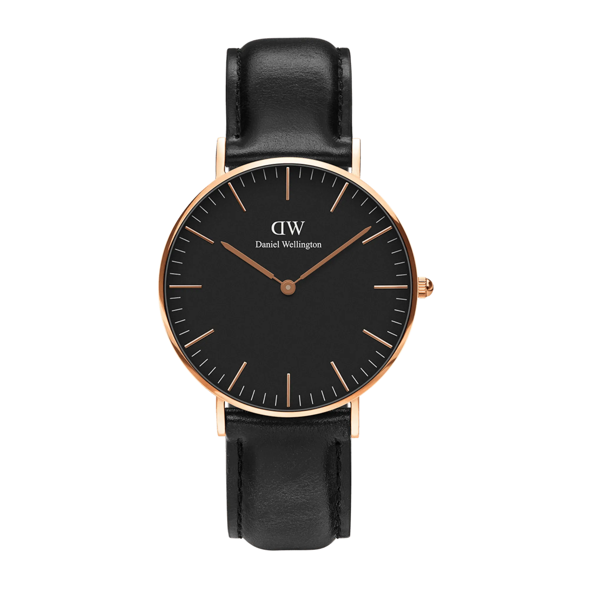 Daniel Wellington Classic 40 Sheffield Rose Gold & Black Watch