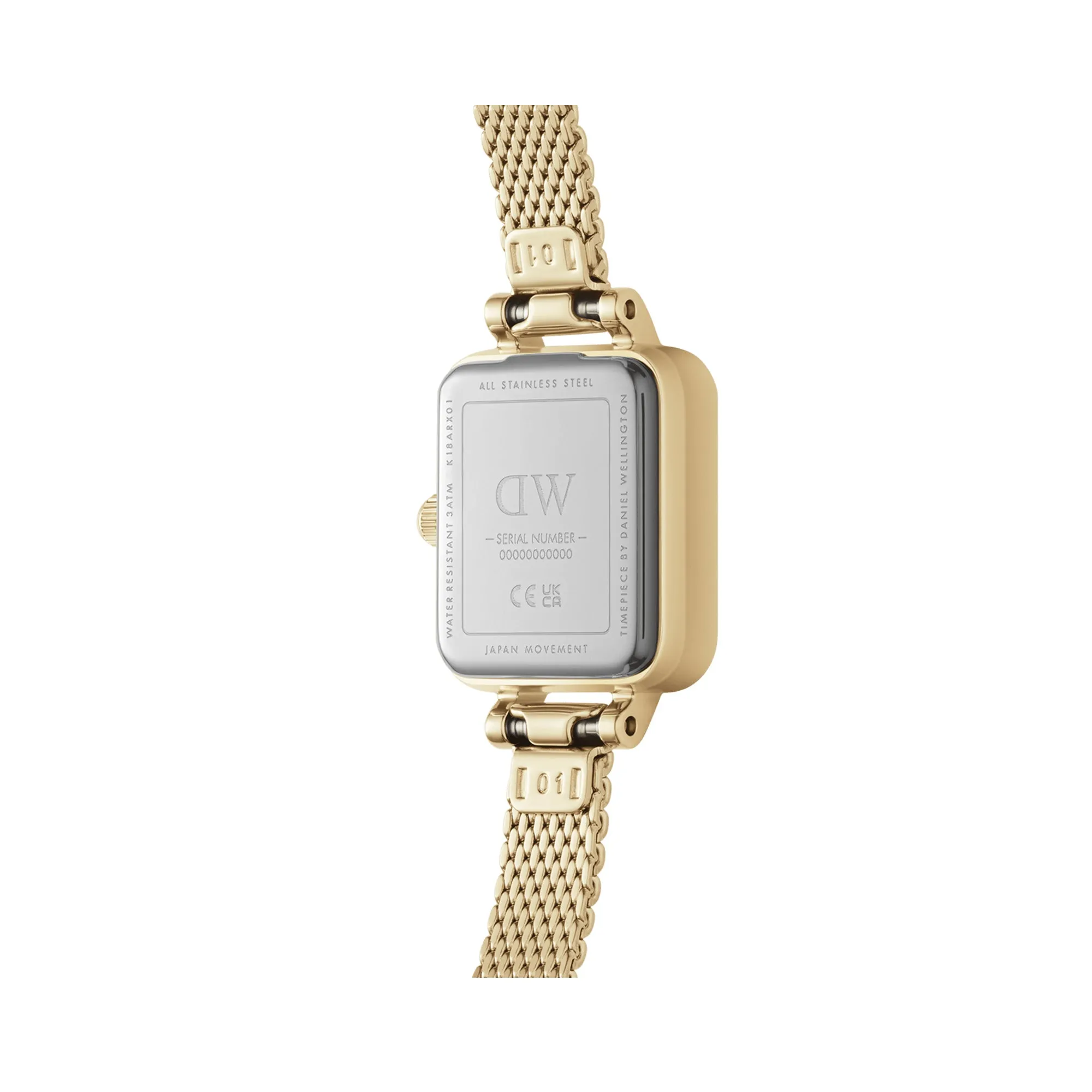 Daniel Wellington Quadro Mini Women's 15x18mm Quartz Watch DW00100656