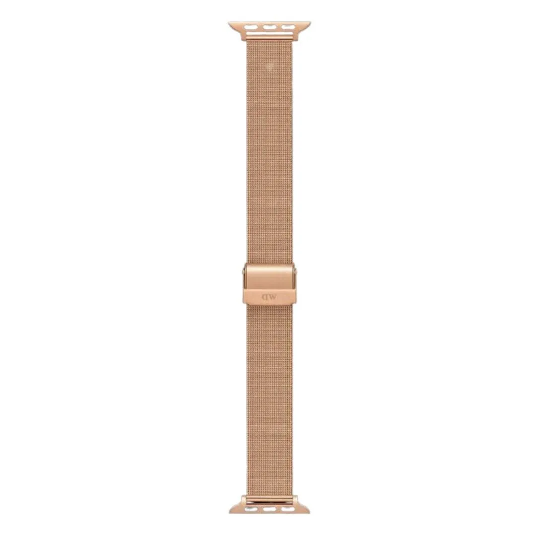 Daniel Wellington Smart Watch Mesh Strap 18mm Rose Gold