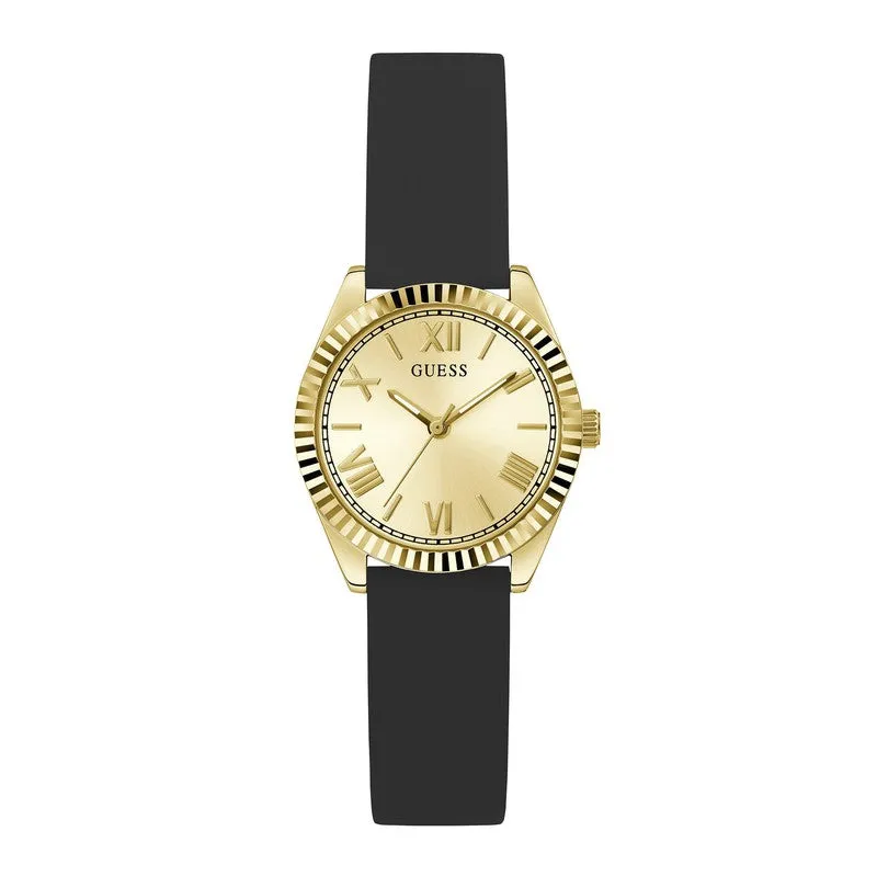 Guess Mini Luna Champagne Dial Analog Watch