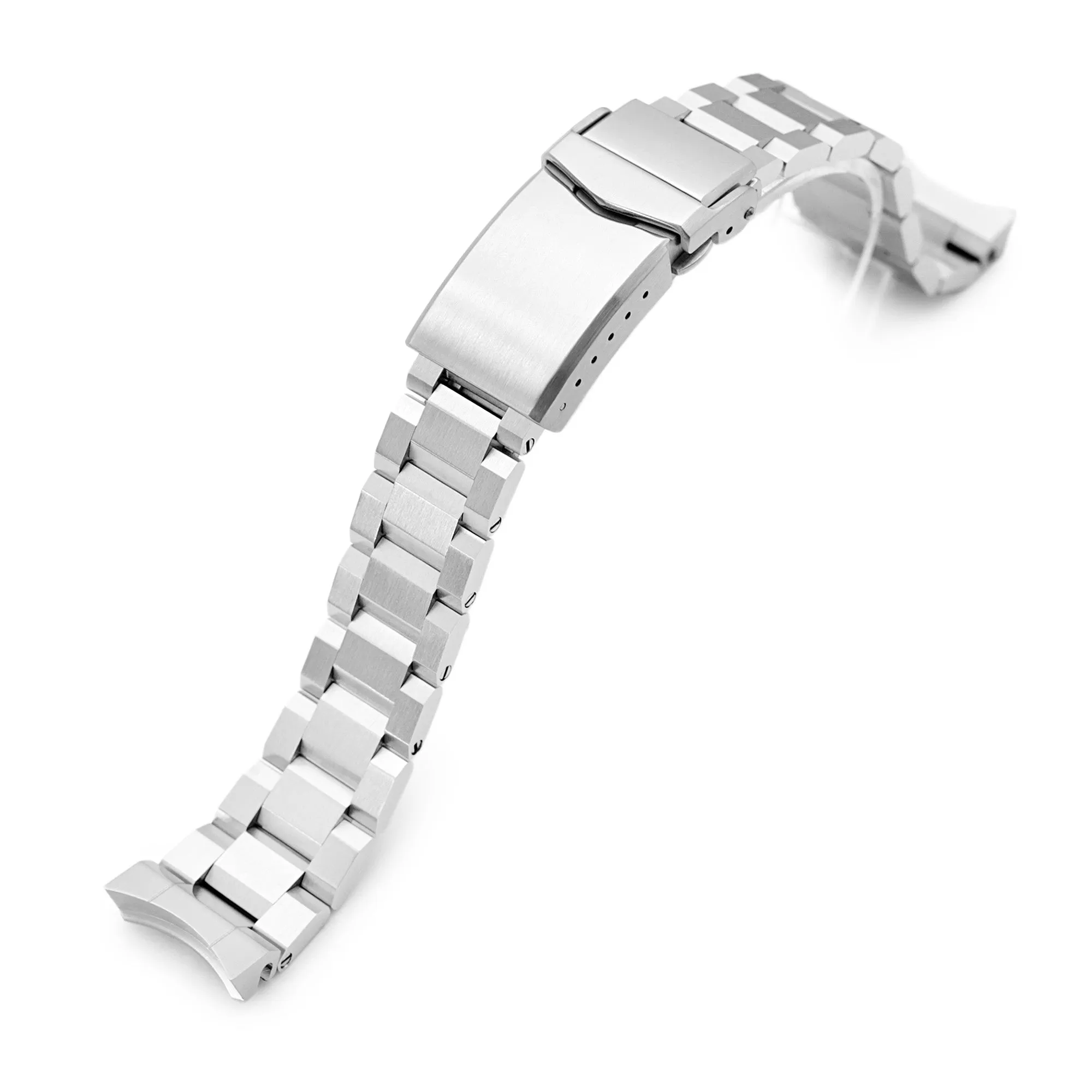 Hexad III for Grand Seiko 44GS V-Clasp, Brushed