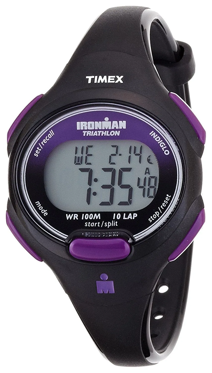 Ironman Essential 10-Lap Digital 34mm Resin Band