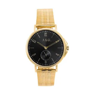 Jag Milton Black and Gold Men's Watch J2782A