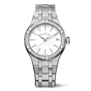 Maurice Lacroix Ladies White Diamond Aikon Watch AI1106-SS002-150-1