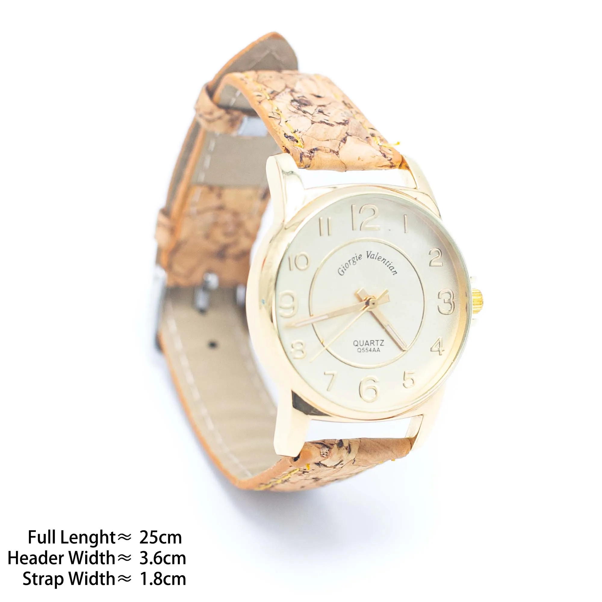 Natural Cork watch unisex fashion Watch WA-386（without box）