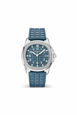 patek philippe aquanaut luce "misty blue" ladies watch