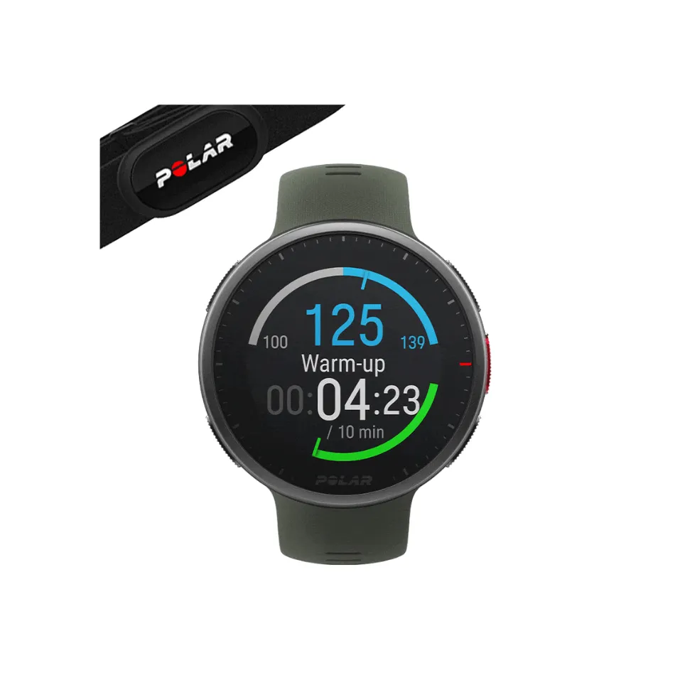 Polar Vantage V2 Green with H10 Heart Rate Sensor