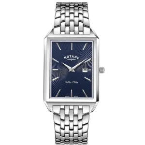 Rotary Ultra Slim Men's Silver Watch GB08020/05