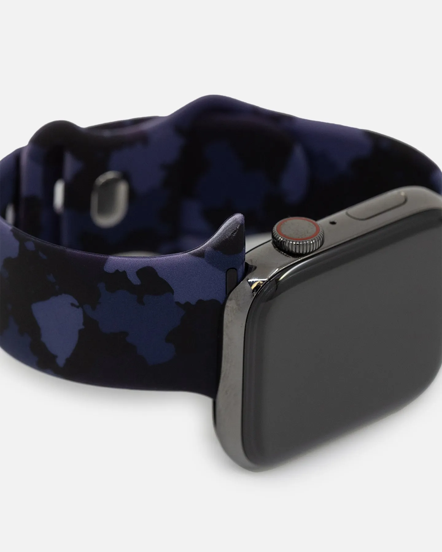 Saint Morta Printed Silicone Band M002 Indigo Camo