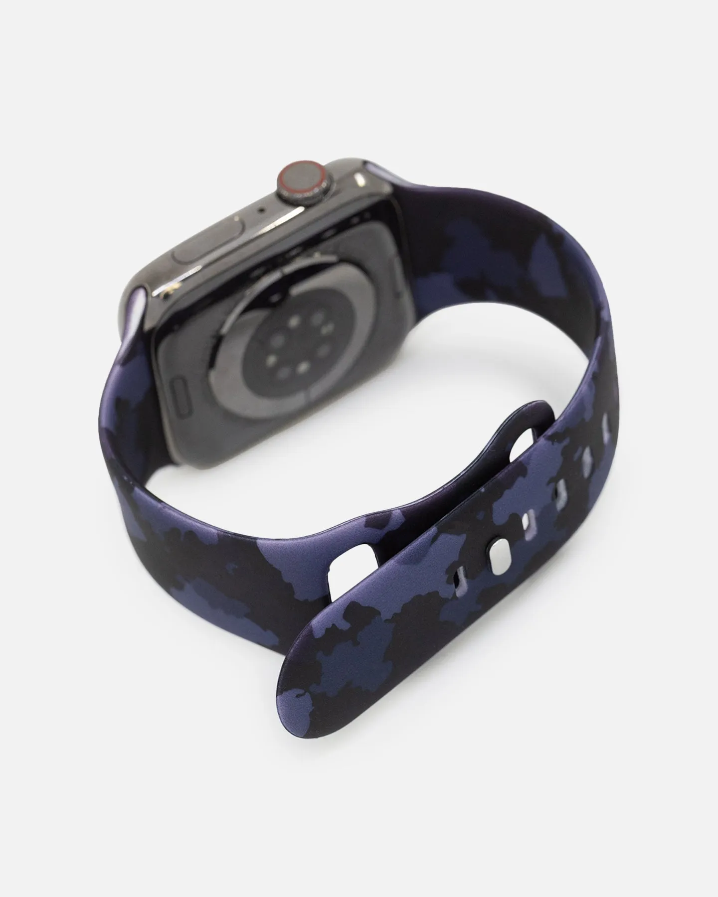 Saint Morta Printed Silicone Band M002 Indigo Camo