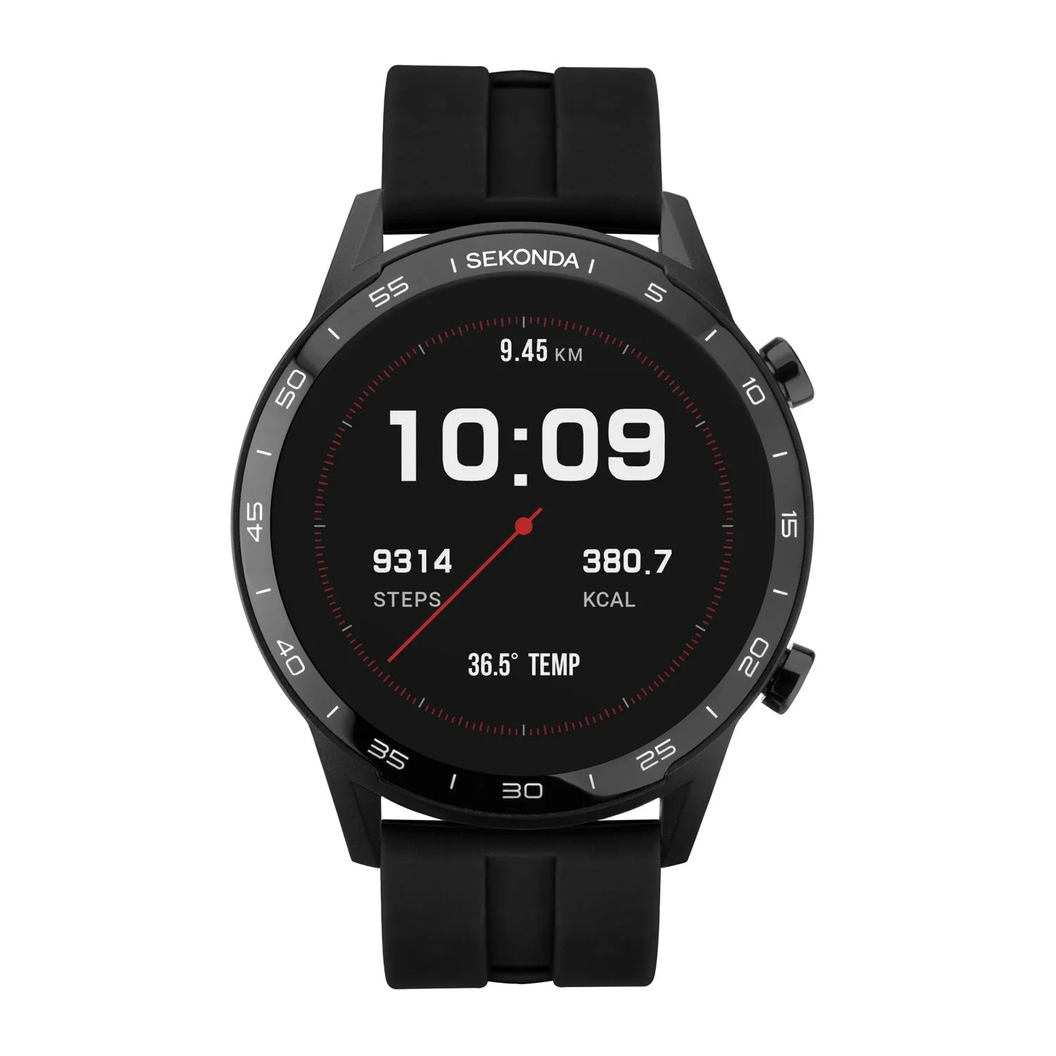 Sekonda Black Active Smartwatch - SK1909