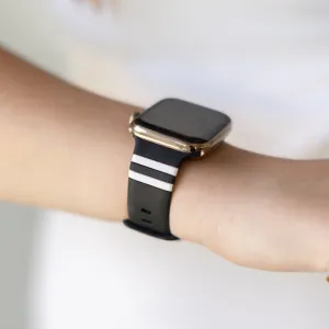 Skylar Black & White Apple Watch Band