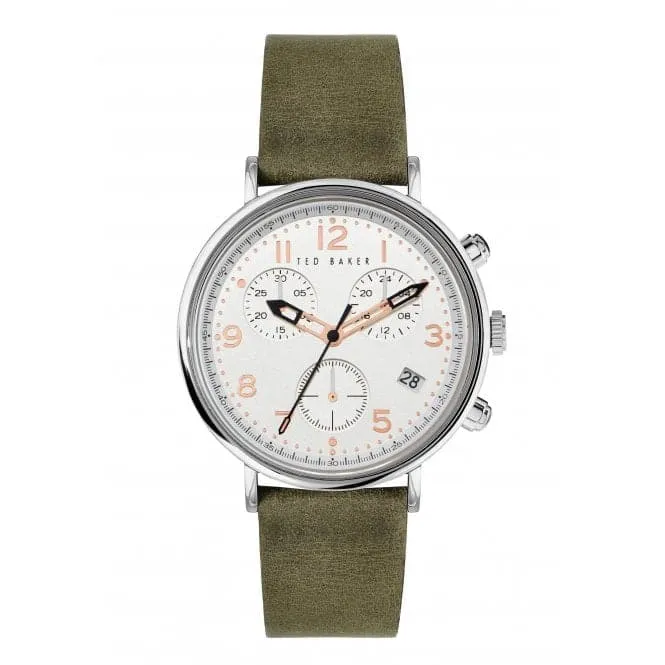 Ted Baker Gents Mimosaa Chrono Brown Leather Watch BKPMMF125