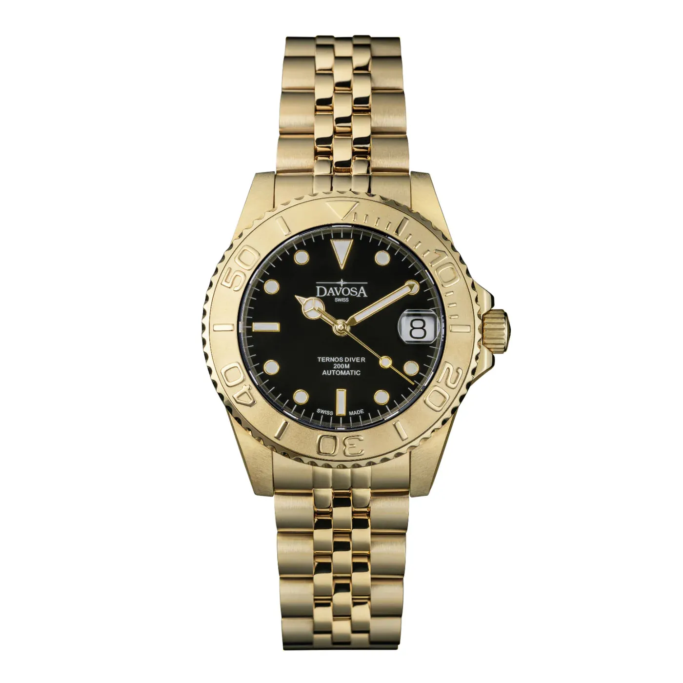 Ternos Medium Automatic Golden Diving Watch 16619805