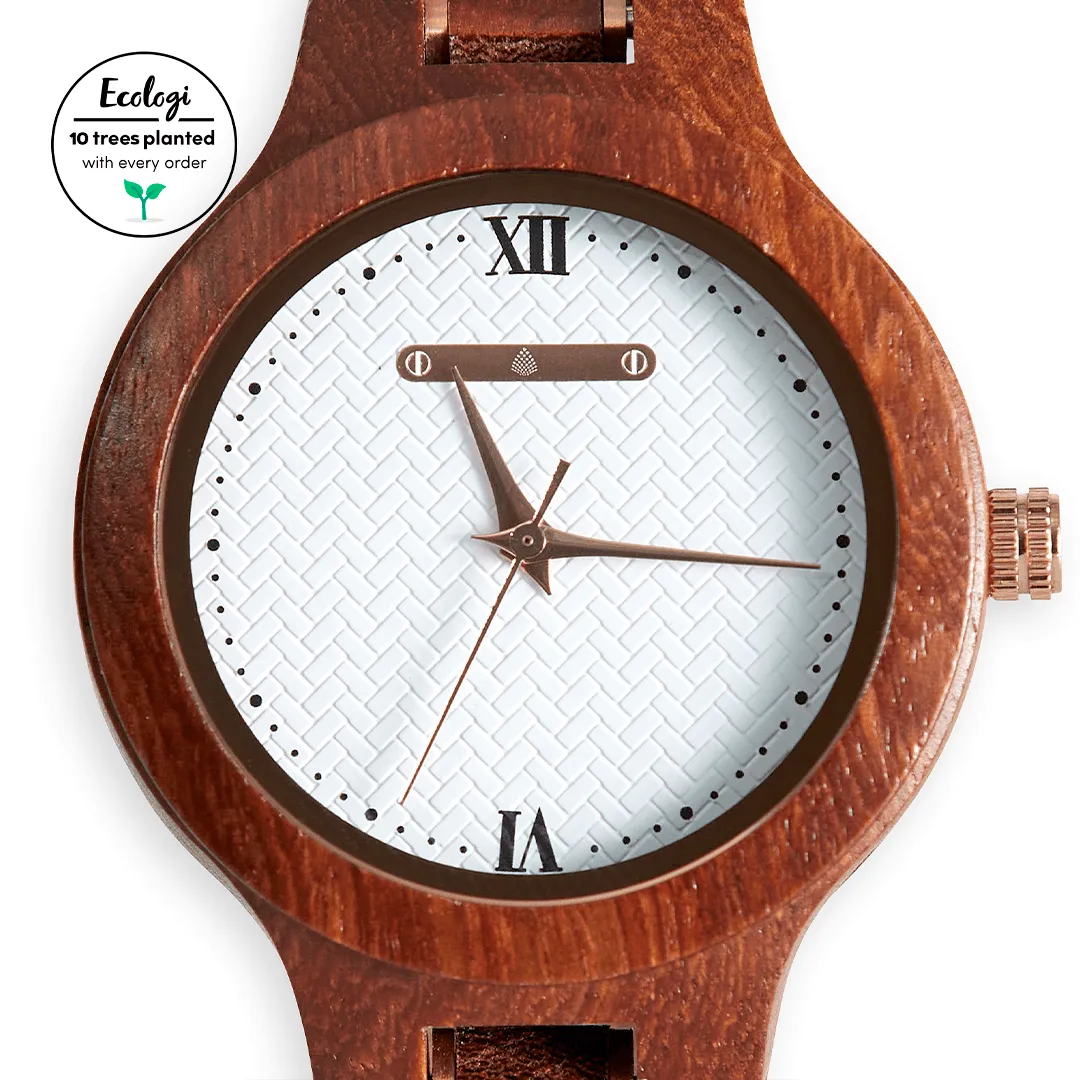 The Magnolia Vegan Wooden Watch | Oak