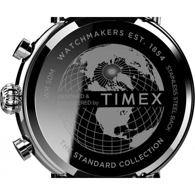 Timex Standard Chronograph Fabric Strap Watch TW2V43700