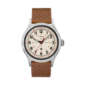 Timex x Todd Snyder 3-Hand 40mm Leather Band