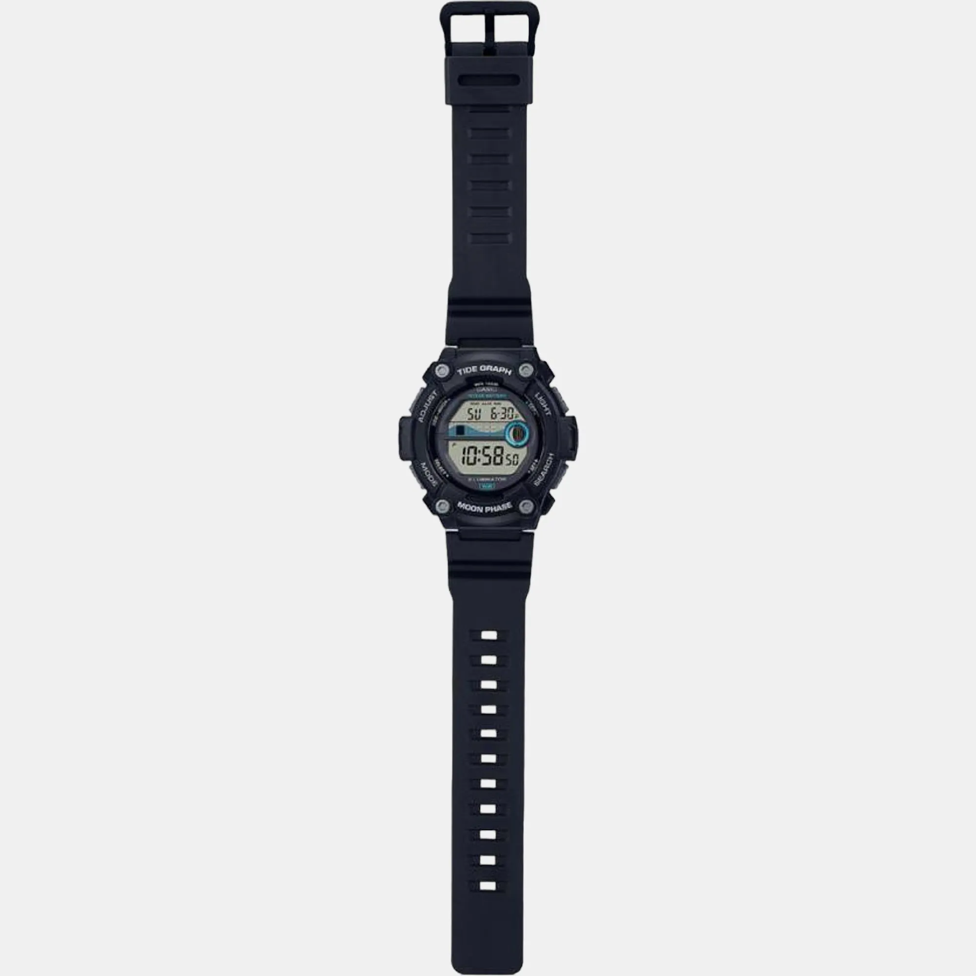 Unisex Digital Resin Watch D251 - WS-1300H-1AVDF