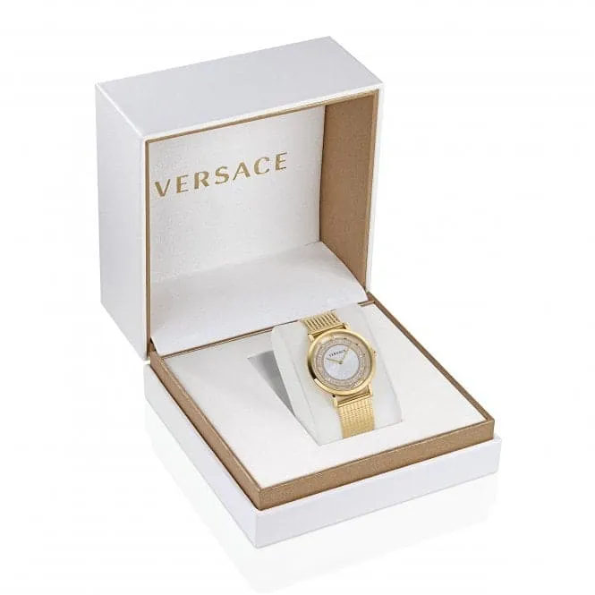 Versace Ladies New Generation Champagne Silver Watch VE3M00522