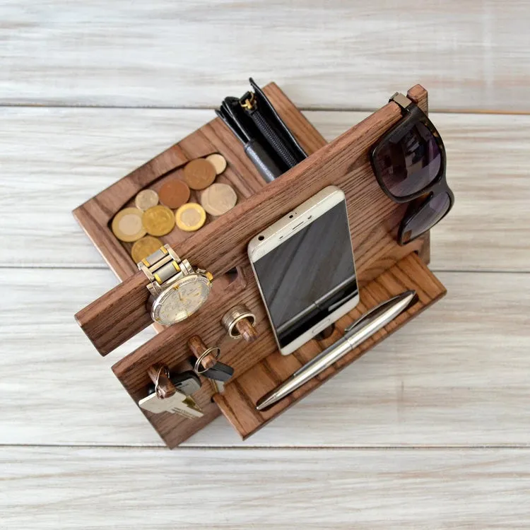 Wood Phone Docking Station