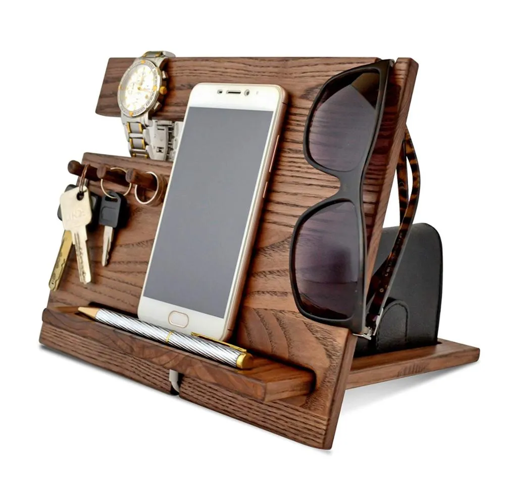 Wood Phone Docking Station