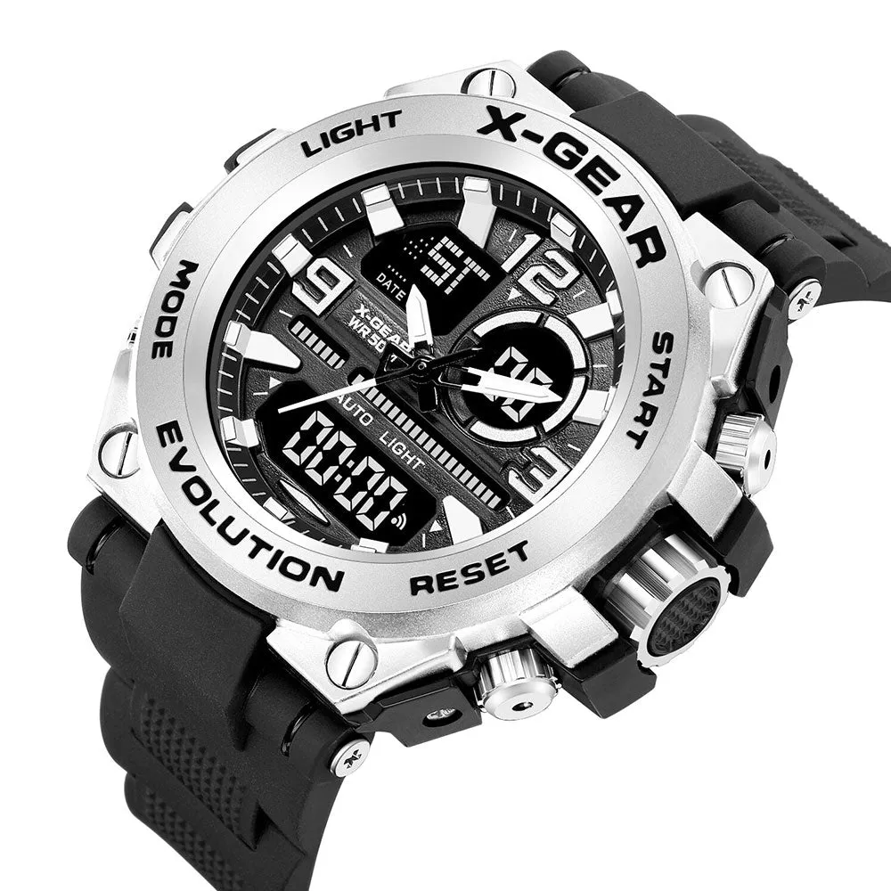 X-Gear 985 Analog & Digital, Men's Sports Watch