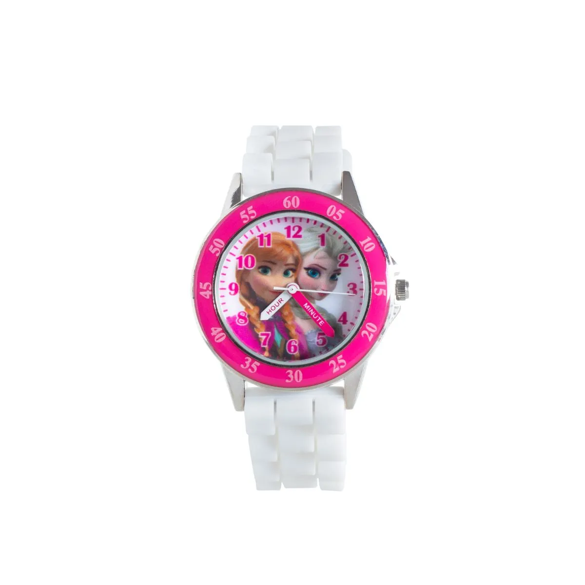 You Monkey Time Teacher Frozen Pink/White